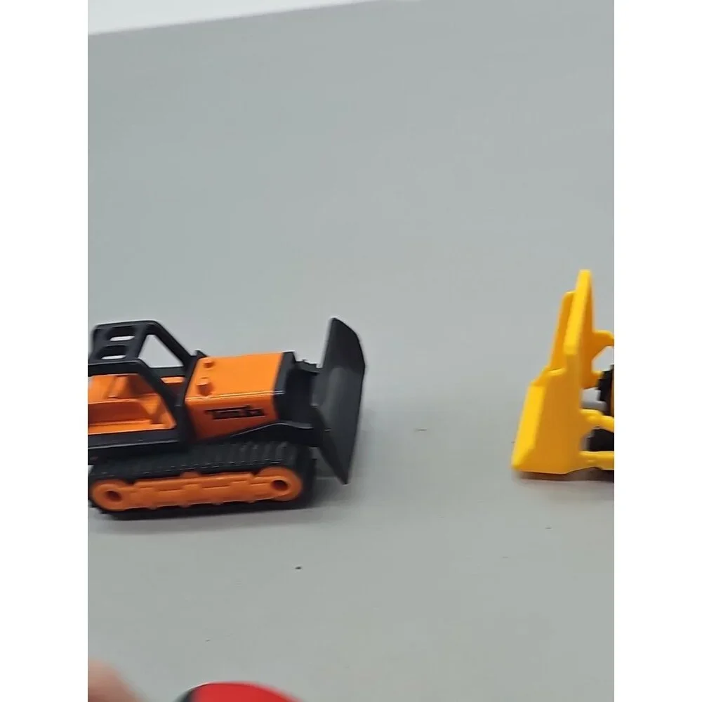 Vintage Assorted Lot 6 Trucks Loaders Tonka Yatming Matchbox  Vehicles Toy‎ Lot